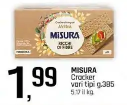 Famila Superstore MISURA Cracker offerta