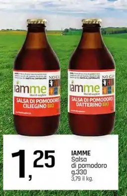 Famila Superstore IAMME Salsa di pomodoro offerta