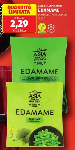 ALDI Asia green garden edamame offerta