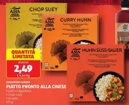 ALDI Asia green garden piatto pronto alla cinese offerta