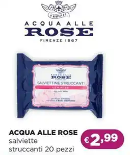 La Saponeria ACQUA ALLE ROSE salviette struccanti offerta