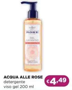 La Saponeria ACQUA ALLE ROSE detergente viso gel offerta