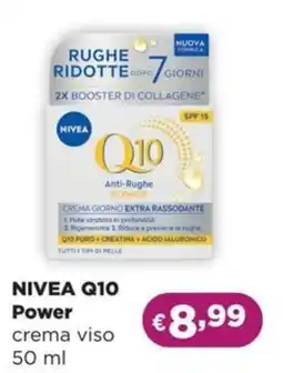 La Saponeria NIVEA Q10 Power crema viso offerta