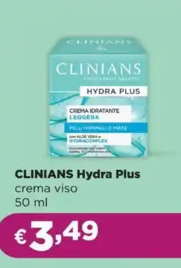 La Saponeria CLINIANS Hydra Plus crema viso offerta