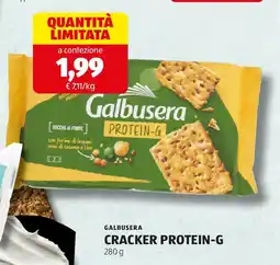 ALDI Galbusera cracker protein-G offerta