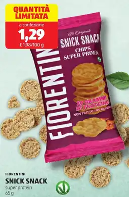 ALDI Fiorentin snick snack offerta