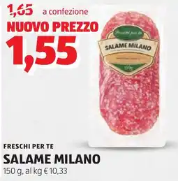 ALDI Freschi per te salame milano offerta