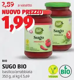 ALDI Bio sugo bio offerta