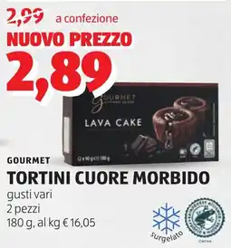 ALDI Gourmet tortini cuore morbido offerta