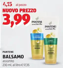 ALDI Pantene balsamo offerta
