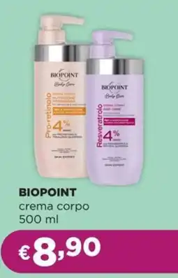 La Saponeria BIOPOINT crema corpo offerta