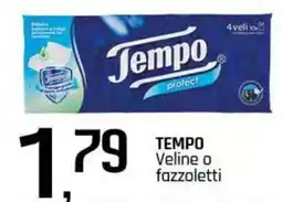 Famila Superstore TEMPO Veline o fazzoletti offerta