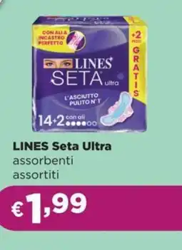 La Saponeria LINES Seta Ultra assorbenti assortiti offerta