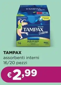 La Saponeria TAMPAX assorbenti interni offerta