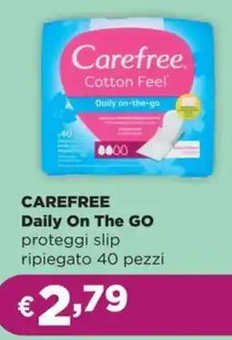 La Saponeria CAREFREE Daily On The GO proteggi slip ripiegato offerta