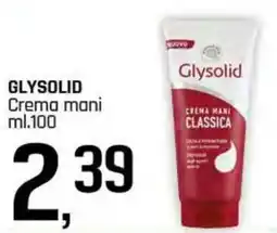 Famila Superstore GLYSOLID Crema mani offerta