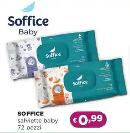 La Saponeria SOFFICE salviette baby offerta