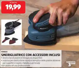 ALDI Ferrex smerigliatrice con accessori inclusi offerta