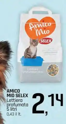 Famila Superstore AMICO MIO SELEX Lettiera profumata offerta