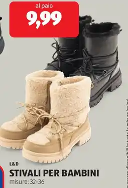 ALDI L&D Stivali per bambini offerta