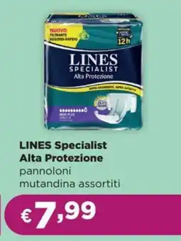 La Saponeria LINES Specialist Alta Protezione pannoloni mutandina assortiti offerta