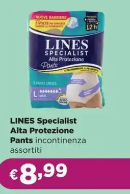 La Saponeria LINES Specialist Alta Protezione Pants incontinenza assortiti offerta