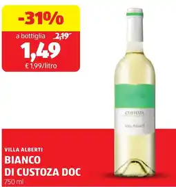 ALDI Villa alberti bianco di custoza DOC offerta