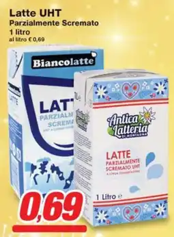 Prix Quality Latte UHT Parzialmente Scremato offerta