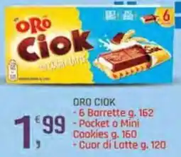 Famila Superstore Oro ciok Barrette offerta