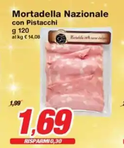 Prix Quality Mortadella Nazionale con Pistacchi offerta