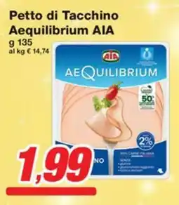 Prix Quality Petto di Tacchino Aequilibrium AIA offerta
