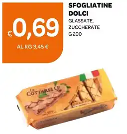 Ekom Sfogliatine dolci glassate, zuccherate offerta