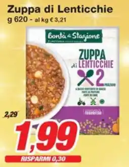 Prix Quality Zuppa di Lenticchie Bontà Stagione offerta