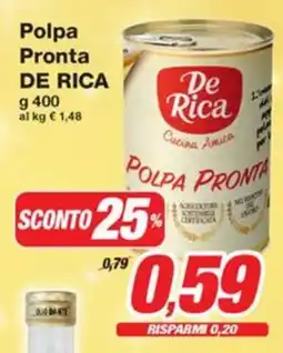 Prix Quality Polpa Pronta DE RICA offerta