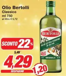 Prix Quality Olio Bertolli Classico offerta