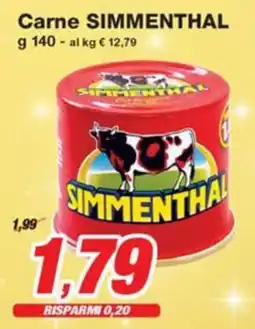 Prix Quality Carne SIMMENTHAL offerta