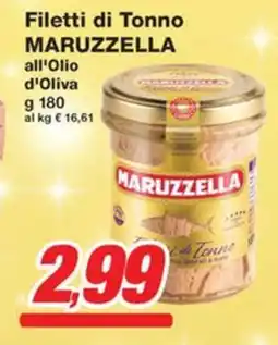 Prix Quality Filetti di Tonno MARUZZELLA all'Olio d'Oliva offerta