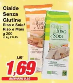 Prix Quality Cialde Senza Glutine Riso e Soia/ Riso e Mais offerta