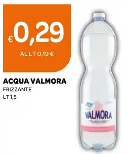 Ekom Acqua valmora frizzante offerta