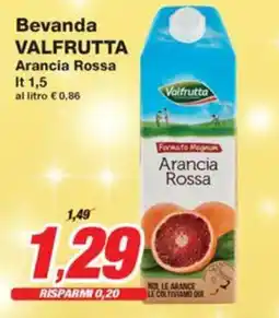 Prix Quality Bevanda VALFRUTTA Arancia Rossa offerta