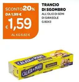 Ekom Trancio di sgombro all'olio di semi di girasole offerta