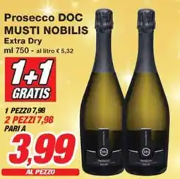Prix Quality Prosecco DOC MUSTI NOBILIS Extra Dry offerta