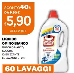 Ekom Liquido omino bianco muschio bianco, color + igienizzante offerta
