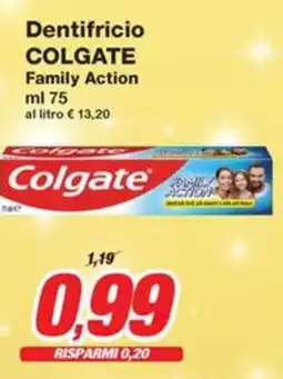 Prix Quality Dentifricio COLGATE Family Action offerta
