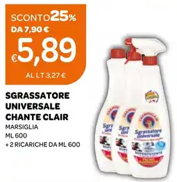 Ekom Sgrassatore universale chante clair marsiglia offerta