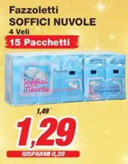 Prix Quality Fazzoletti SOFFICI NUVOLE 4 Veli offerta