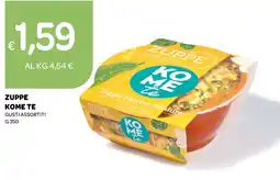 Ekom Zuppe kome te offerta