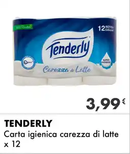 Iper Tosano TENDERLY Carta igienica carezza di latte offerta