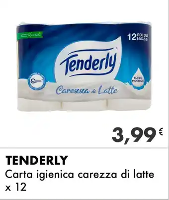 TENDERLY Carta igienica carezza di latte
