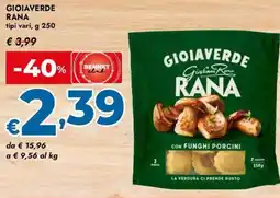 Bennet Gioiaverde RANA offerta